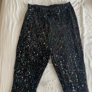 Free people sequin pants